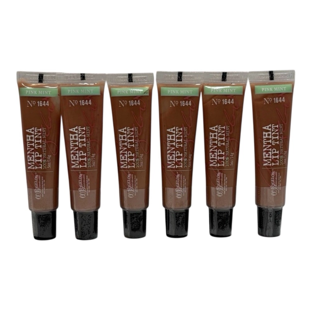 6 C.O. Bigelow Mentha Lip Tint Pink Mint No 1644 Bath & Body Works